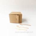 Contenedor de alimentos de papel para comida para comida de papel desechable